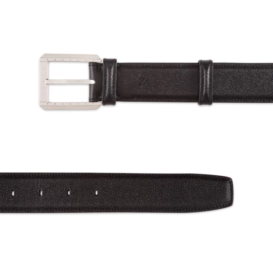 Stefano Ricci Genuine Calfskin Leather Handmade Belt for Men - Premium Italian Craftsmanship