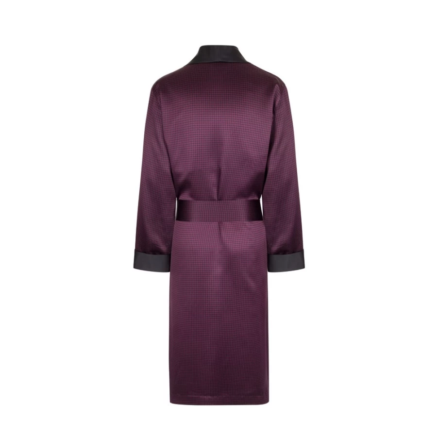 Stefano Ricci Men's Luxury Silk Robe - Premium Elegant Bathrobe for Gentlemen