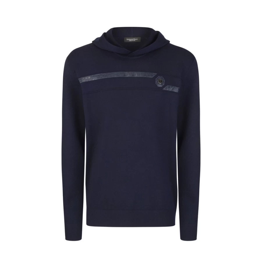 Stefano Ricci Men's Premium Hooded Jogging Suit Sweater - Luxury Athletic Wear