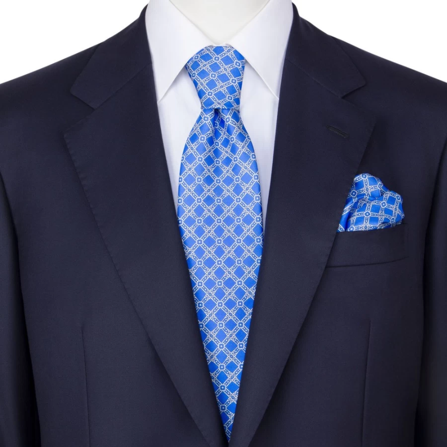 Stefano Ricci Luxury Hand-Printed Silk Tie Set for Men - Elegant Designer Necktie Collection