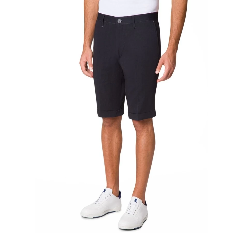 Stefano Ricci Men's Luxury Bermuda Shorts | Premium Cotton Summer Shorts for Men