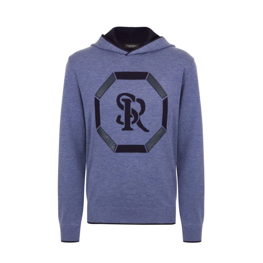Stefano Ricci Men's Hooded Jogging Suit Sweatshirt in F21409_3150 Color