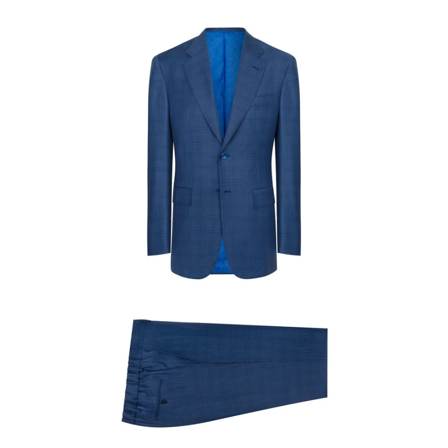"Stefano Ricci Men's Two-Button Fiesole Suit – Premium Tailored Blazer"