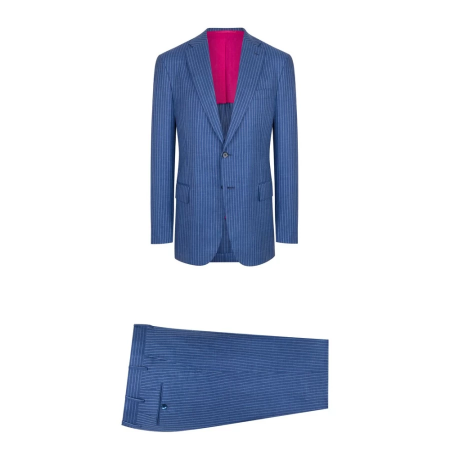 "Stefano Ricci Men's Two-Button Deconstructed Suit Jacket – Premium Tailored Blazer"