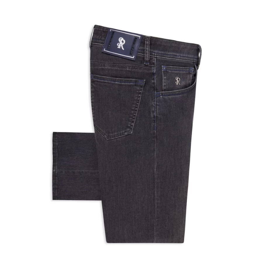 Stefano Ricci Men's Slim Fit Jeans - Premium Tailored Denim for a Stylish Look