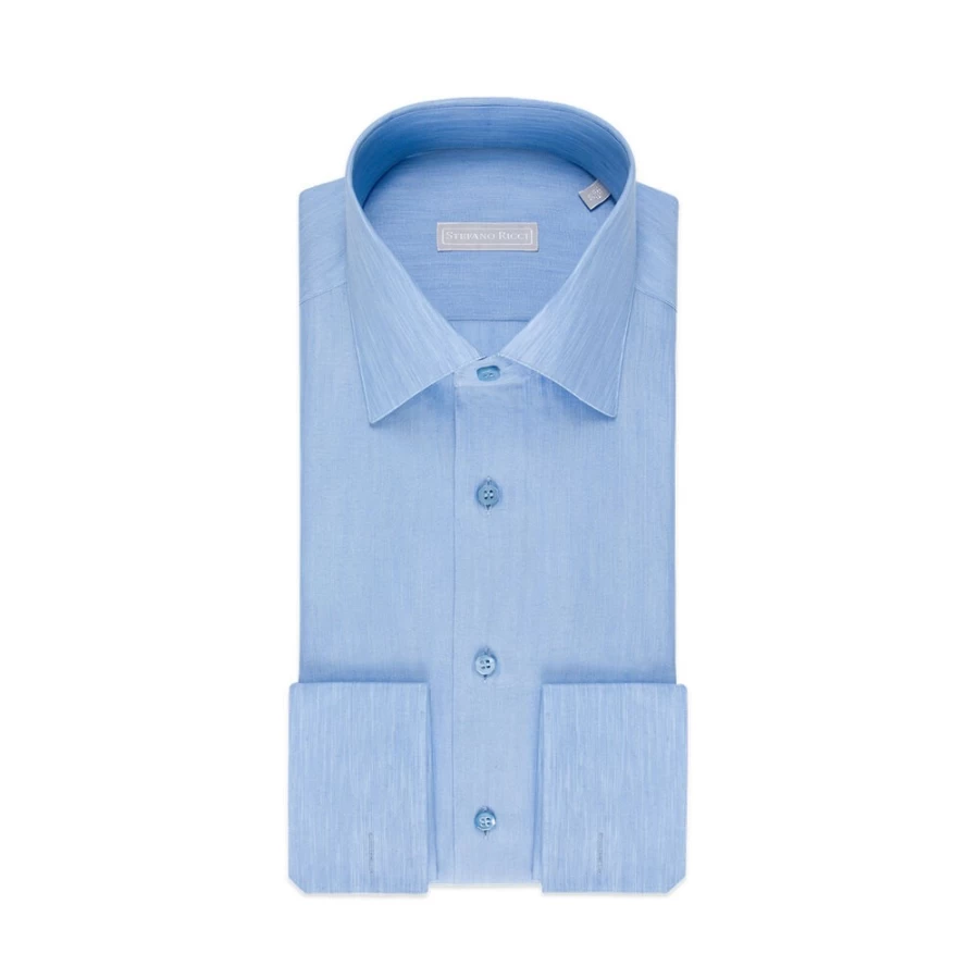 "Stefano Ricci Men's Handmade Asti Shirt – Premium Luxury Dress Shirt"