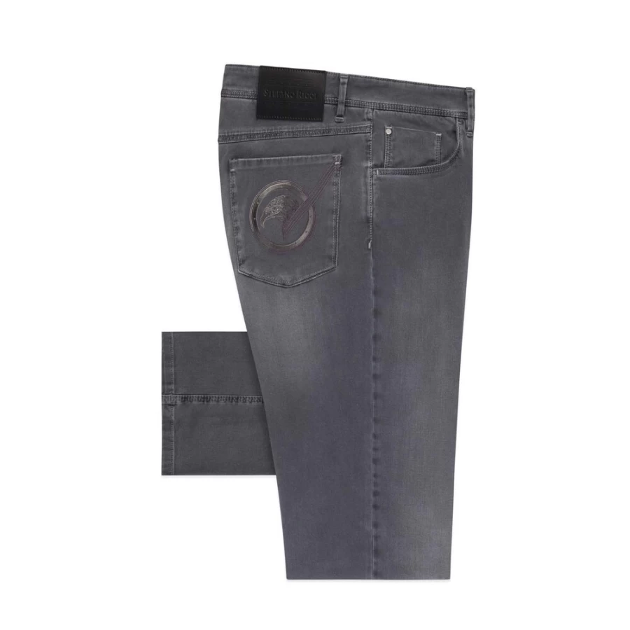 "Stefano Ricci Men's Premium Luxury Jeans for Style & Comfort"
