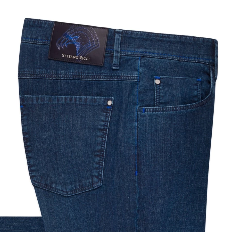 Stefano Ricci Men's Premium Luxury Jeans for Style & Comfort