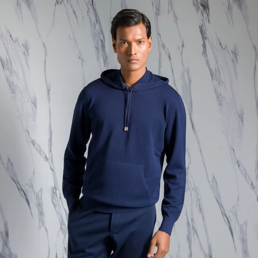 Stefano Ricci Men's Hooded Jogging Suit Sweater in F22122_2189 Color