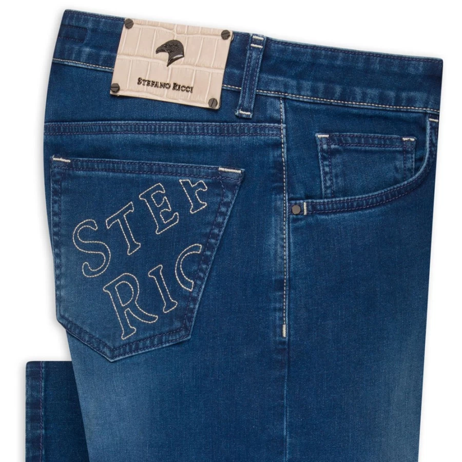 "Stefano Ricci Men's Premium Luxury Jeans"