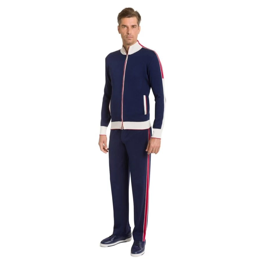 Stefano Ricci Men's Luxury Jogging Suit Trousers for Running & Comfort